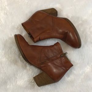Madewell 1937 cognac Brown Ankle booties 9